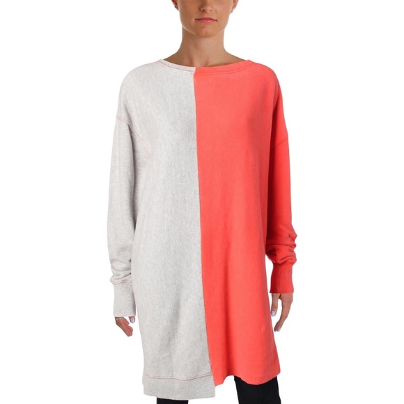 Free People Tops - *Free people* Poppy Combo Long Sweatshirt